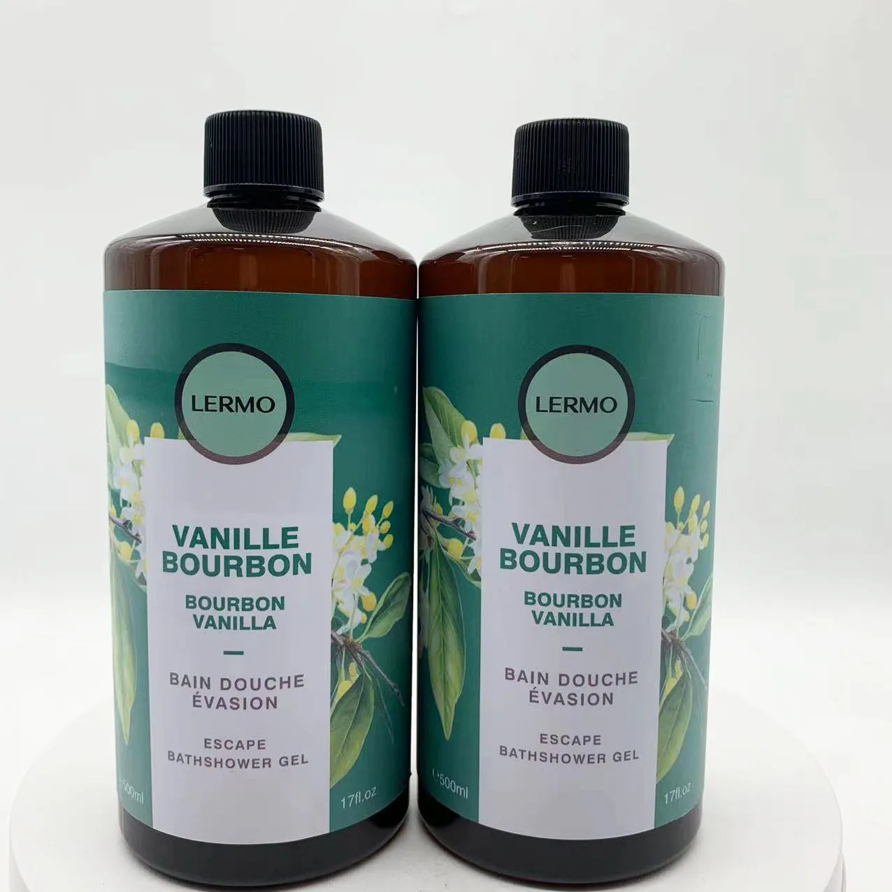 LERMO  OEM/ODM Osmanthus Scented Body Wash  500ml Refreshing Moisturizing Home Use  Body Wash Long Lasting Fragrance Shower Gel