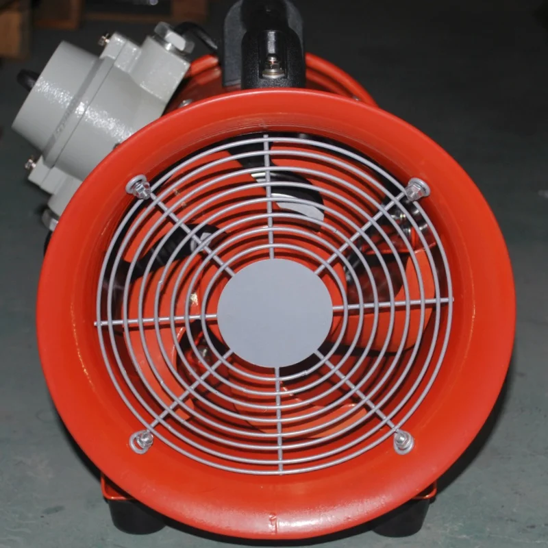 IMPA 591417  8 Inch Anti-Explosion Mobile Exhaust Fan Industrial Painting Ventilation Equipment Portable Axial Flow Fan
