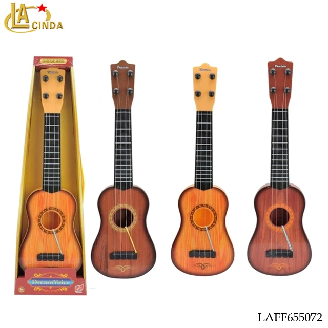 Promotionsimulation acoustic guitar musical instrument toys plastic kids guitar