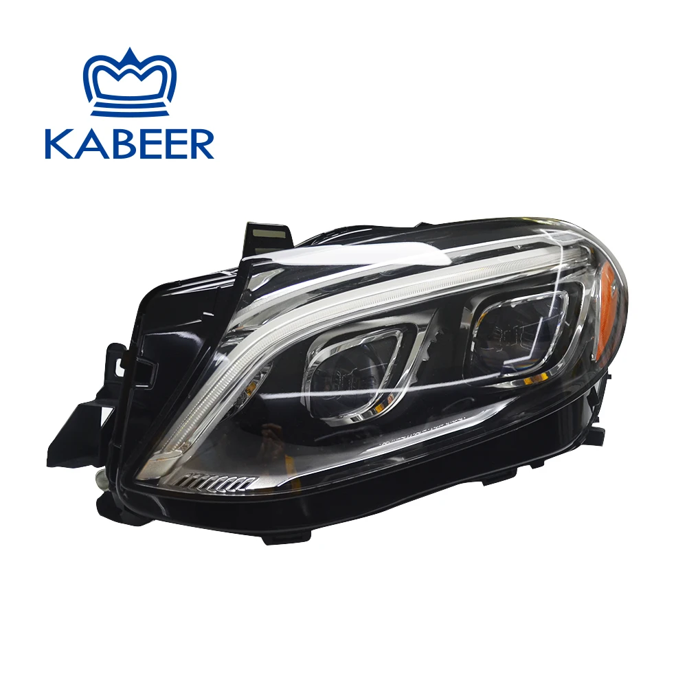For Mercedes Benz GLE W166  Headlight LED headlight Head Lamp USA version