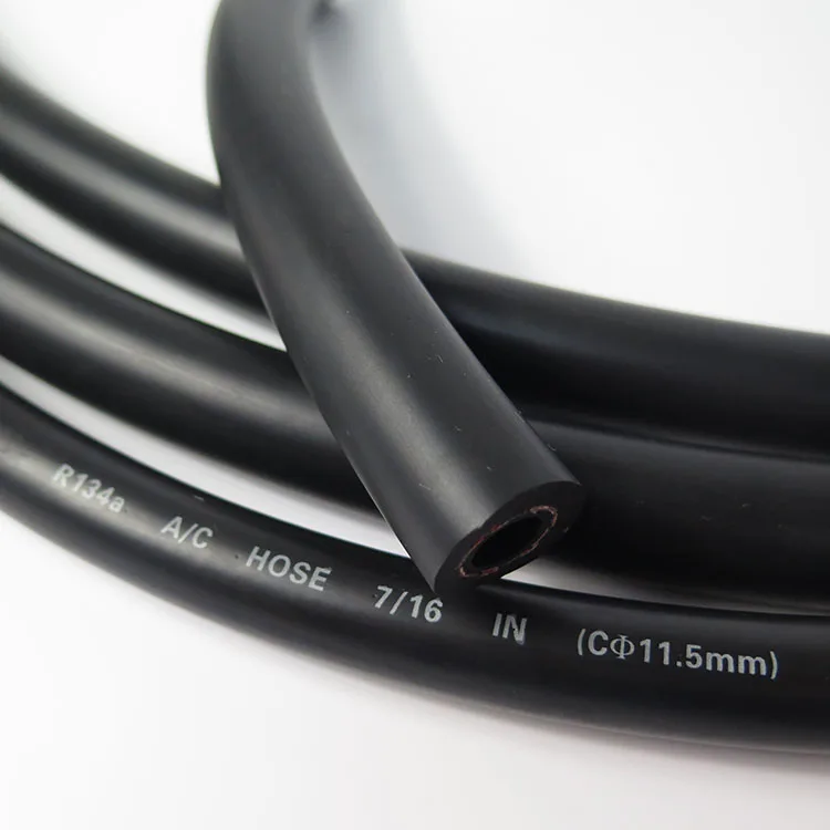 13/32 inch Flexible Smooth Surface Fiber Braid R410a A/C Pipe