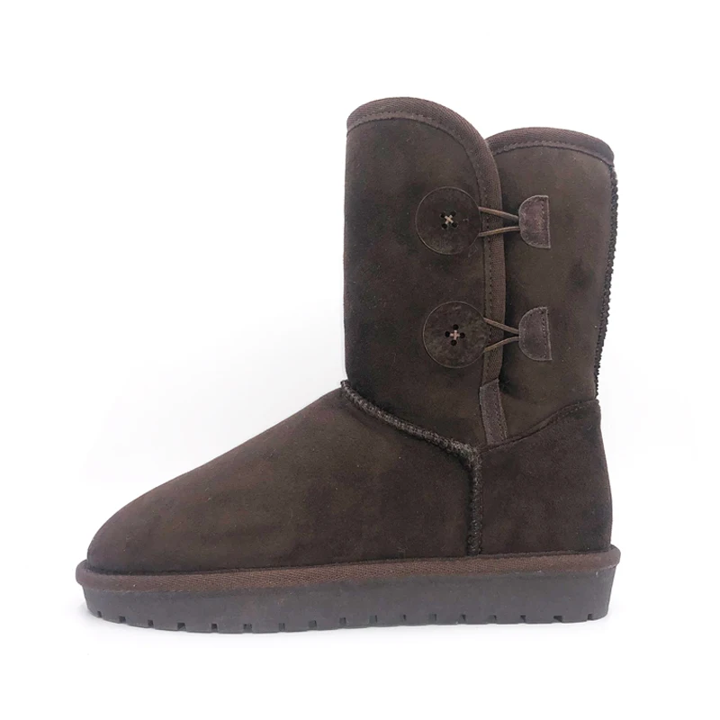 wholesale high quality  Classical  Simple Style Sweet Snow Winter Boots Women Design Antiskid Winter Snow Boots