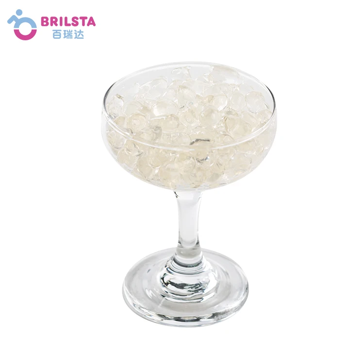 Trade assurance supplier mango jelly pearl konjac jelly pearls white boba pearl milk tea ingredients frozen taro balls