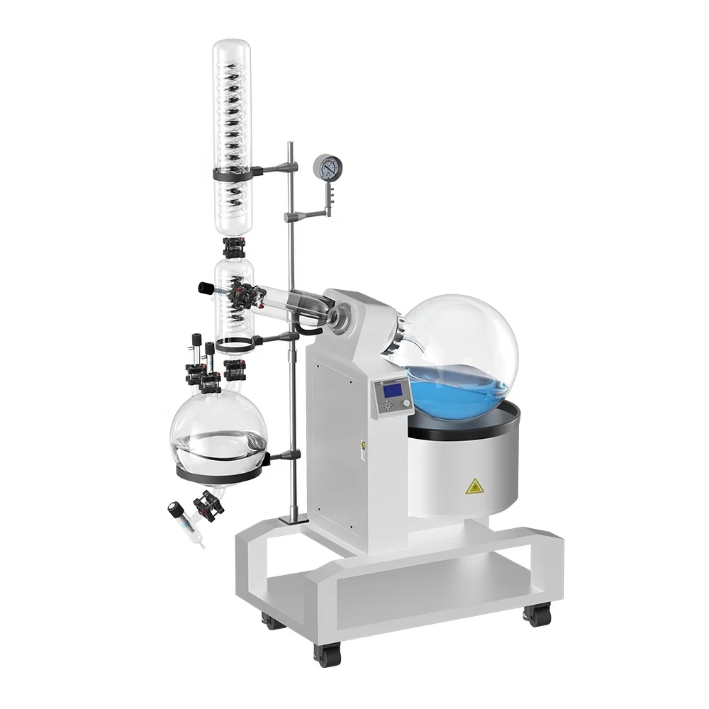 Industrial Laboratory 10L Rotary Evaporator Vacuum for Extraction Distillation