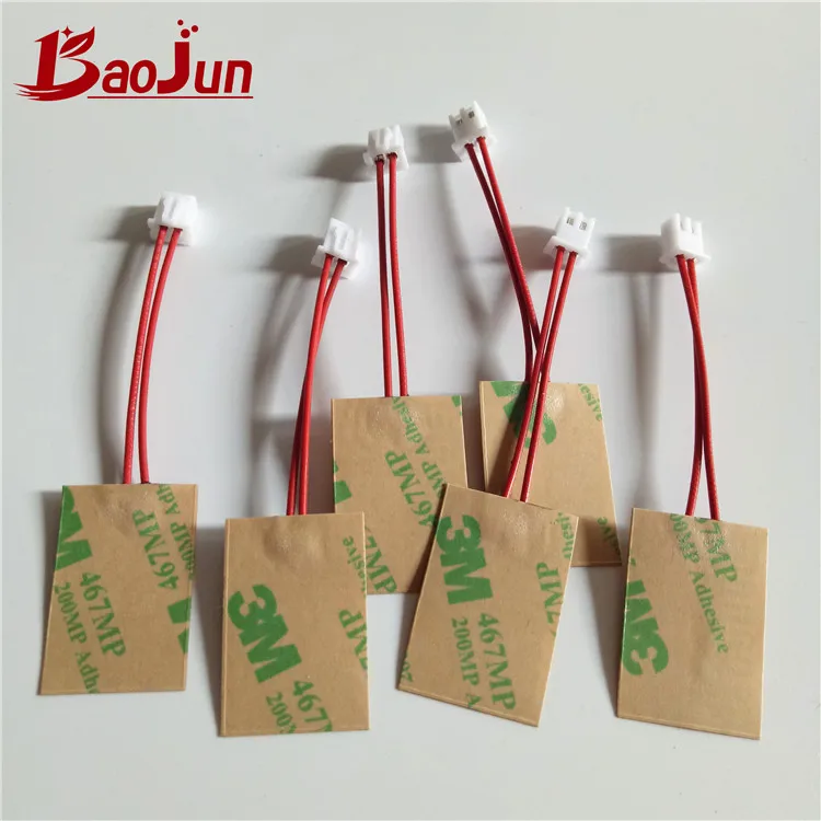 5V 5W 20x30mm kapton Полиимид нагревательная пленка нагреватель фольги