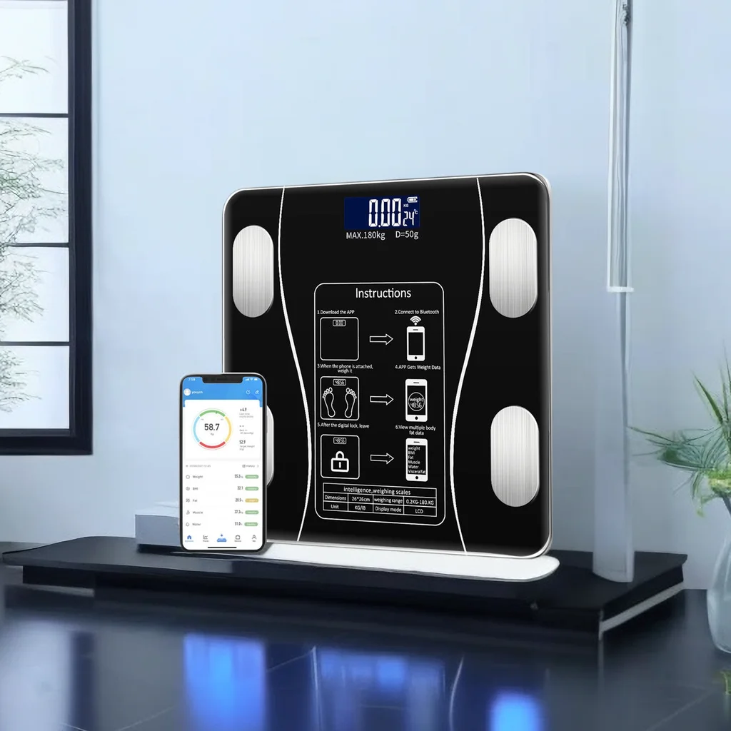 Home Special Small Human Body Fat Measurement Intelligent Electronic Body Fat Scale