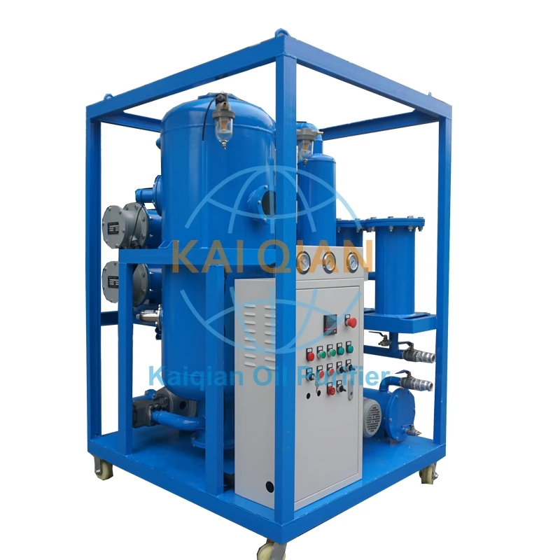 1800LPH movable transformer oil filling machine oil purifier dielectric oil transformer degasifier
