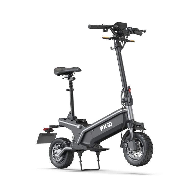 PXID электрический скутер f1 eu склад 10-дюймовый складной скутер электрический внедорожный