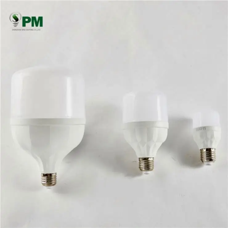 High Quality T Bulb 5W 10W 15W 20W 30W 40W 50W SKD LED Bulb DOB PBT Lamp Body Material