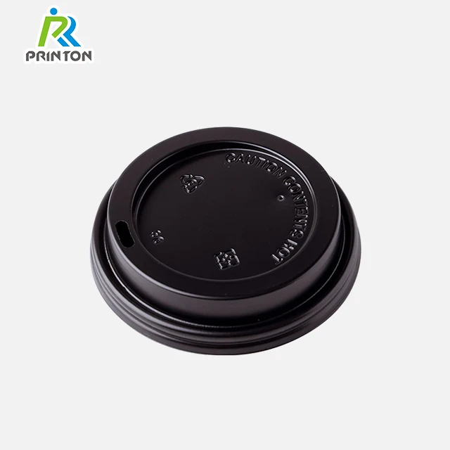 wholesale price hot cup lids with sip mouth plastic lids for coffee paper cup lid