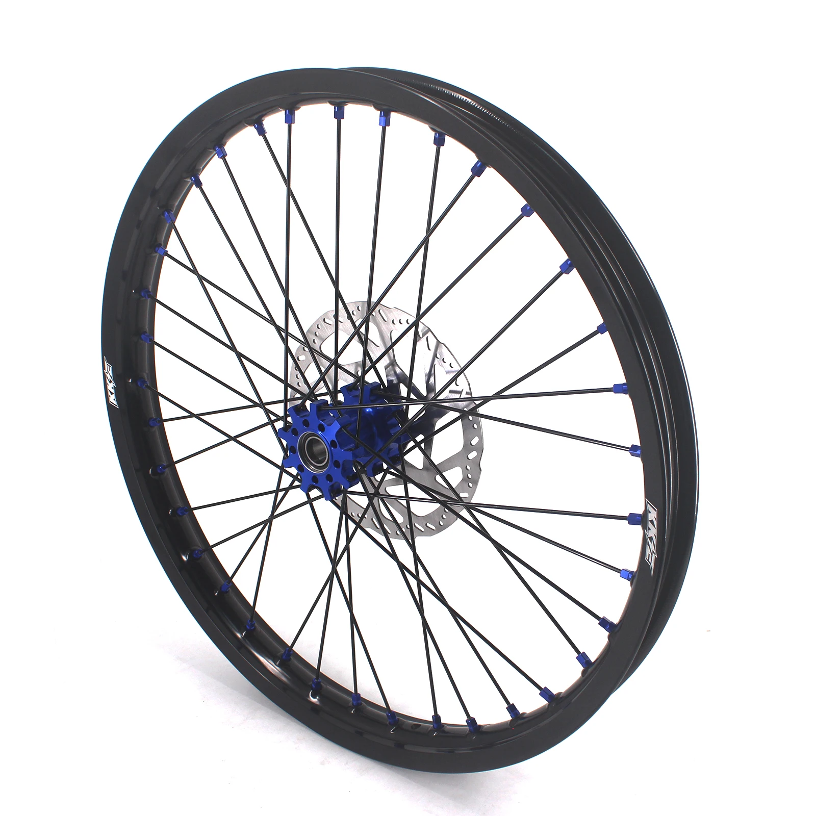 KKE Front 21inch Rear 18inch Electric Bicycle Bike Wheels Rims Set Fit on Sur Ron Light Bee X 2019-2022 Blue Hub Black Rim