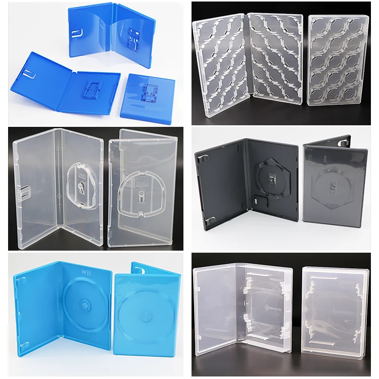 YUZMEI Plastic Replacement Game Case PS1 2 3 4 5 Game Case Xbox 360 Xbox One Games Xbox Series X CD DVD Case For Microsoft