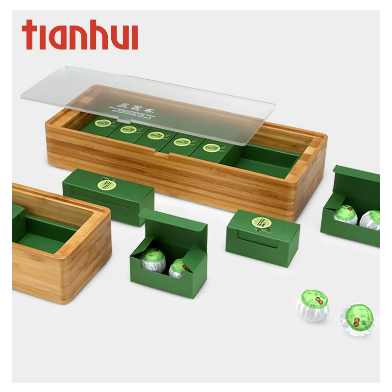 modern seamless custom made gift packaging tea box