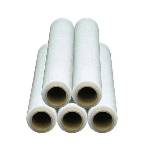 High Quality Transparent PE Stretch Film Roll Soft LLDPE Release Packaging Film with Acrylic Adhesive Plastic Material