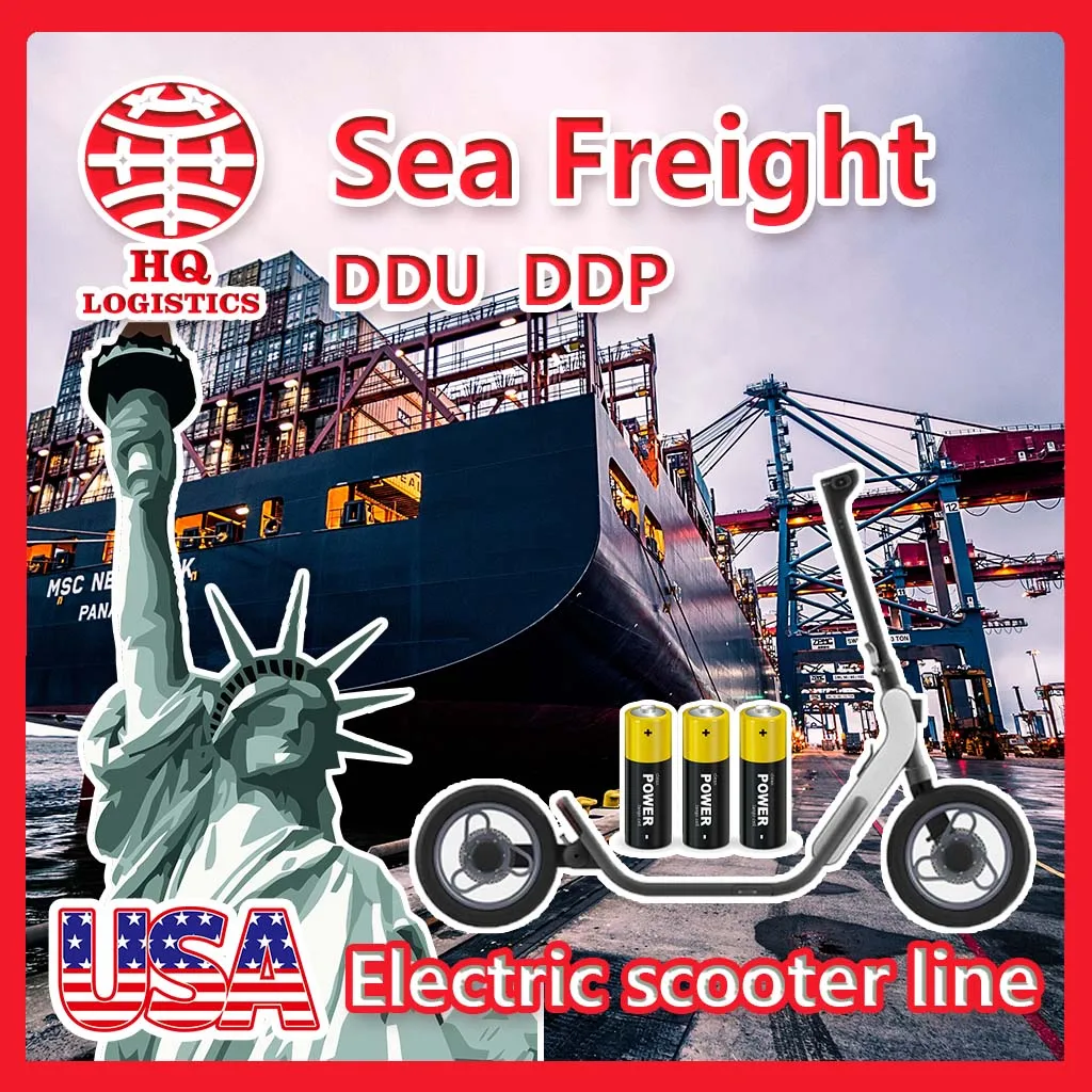 Cheap ddp Sea Freight Shipping Service For self balance electric scooters From China to USA CHARLESTON