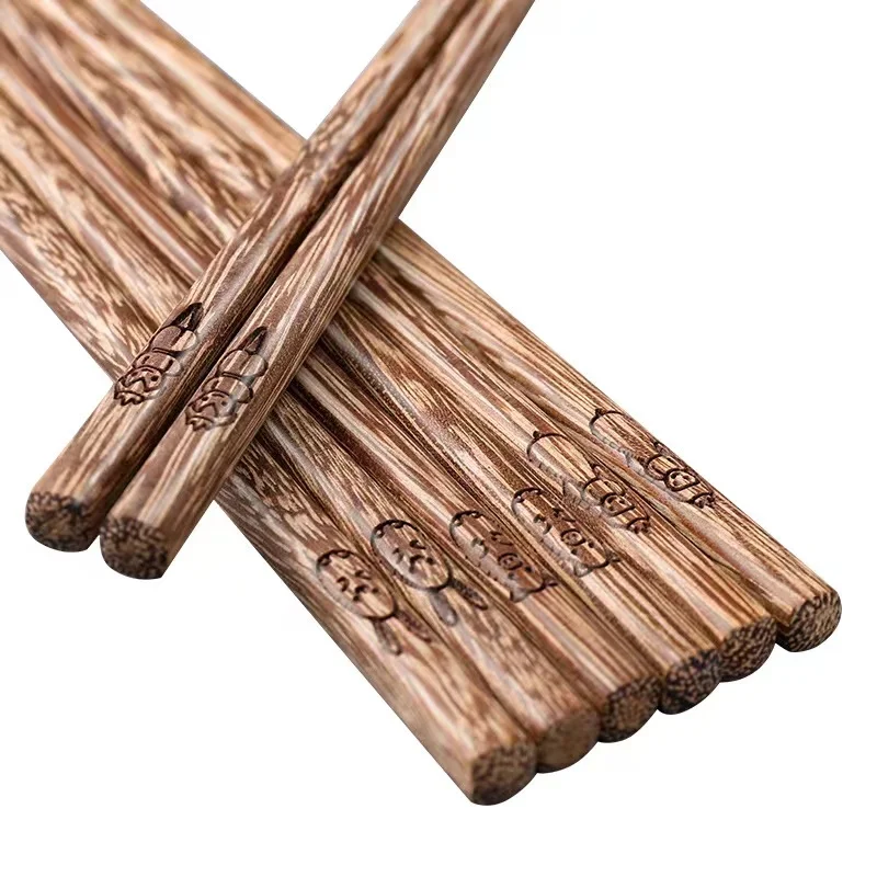 2023 Japanese Reusable Chopsticks Home Use Natural Wooden Chopsticks Pairs Wenge Chopsticks For Sushi Hotel Restaurant