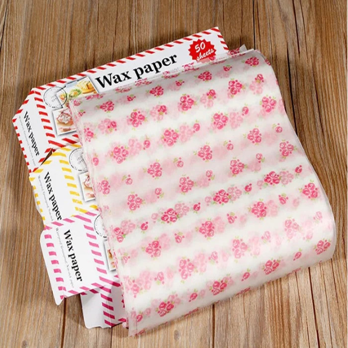 Food packing paper paraffin paper sheets