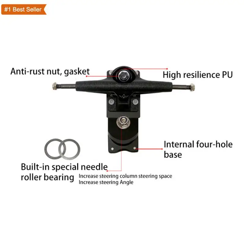 Istaride 2022 Popular 2.0 Pro Plus S7 Spring Truck Land Surf Adults Skate Surf Training Skateboard For Beginners