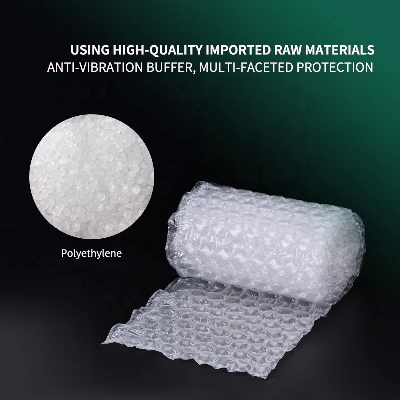 Hongdali Environmental protection materials shockproof buffering new type gourd membrane air bubble roll bag wrap packing