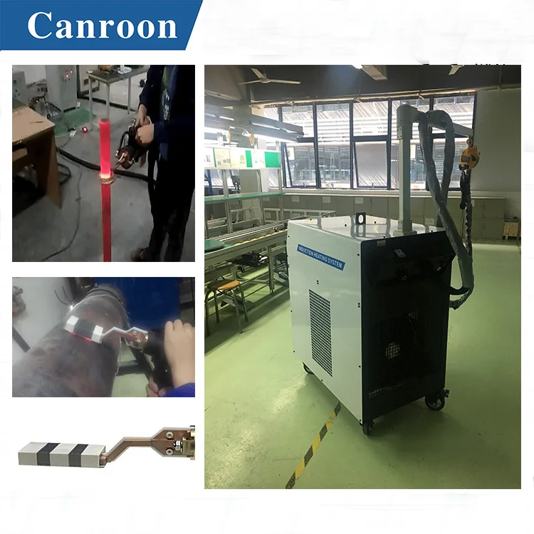 Canroon portable IGBT high frequency induction heating equipment induction brazing machine for metal heat treatment