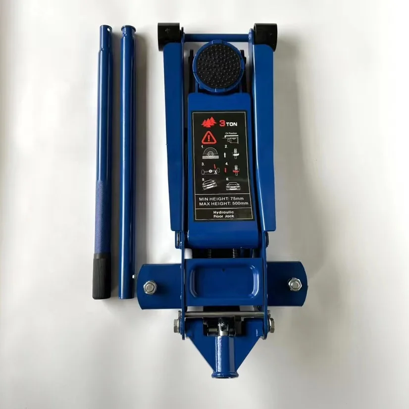 2023 Chinese OEM Wholesaler CE Certification 3T Floor Pump Car Jack  Manual Repair Hydraulic Floor Jacks For Car