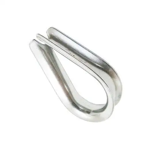 Stainless Steel Wire Rope Cable Thimbles Eyelet Loop Rigging