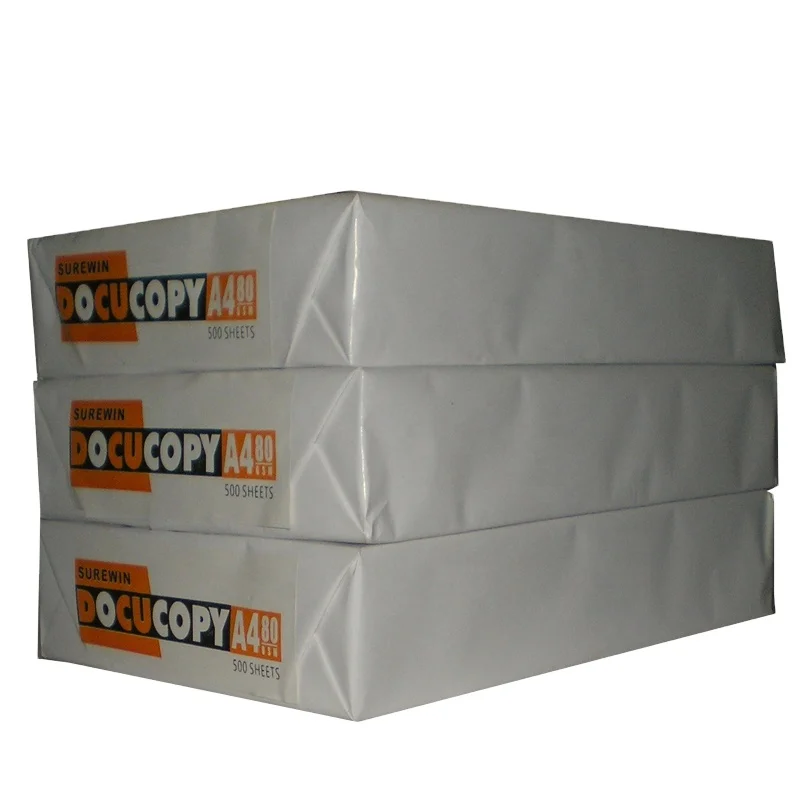 Own Brand Photo Copy Paper Super White A4 Paper Size 80gsm GJ COPY Paper