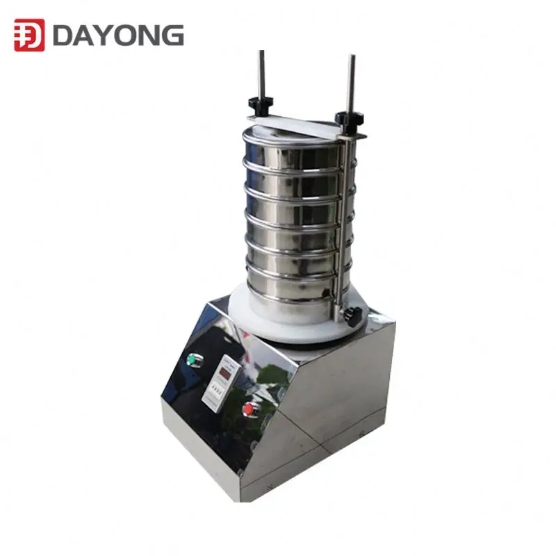 Small laboratory test sieve electric soil sieve earth sieving machine for mining industry