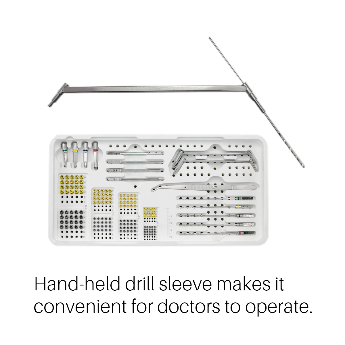 XC Medico High Quality PPSU Sterile Box Veterinary Orthopedic AO ALPS Locking Plates Instruments Set