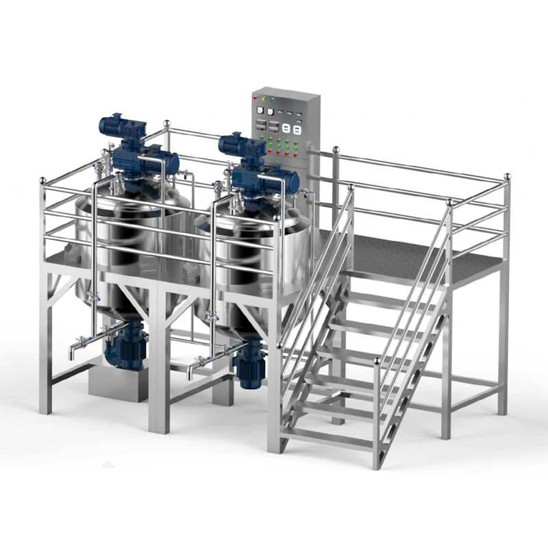 Mixing Tank daily chemical Making Machine,Industrial Liquid Detergent Production Line