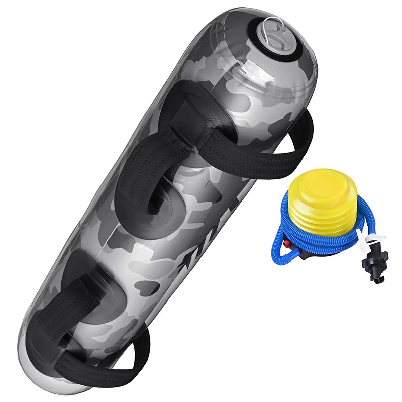 Fitness Dedicated Gym Equipment Shapes Fluid Lines Weight Water Packs