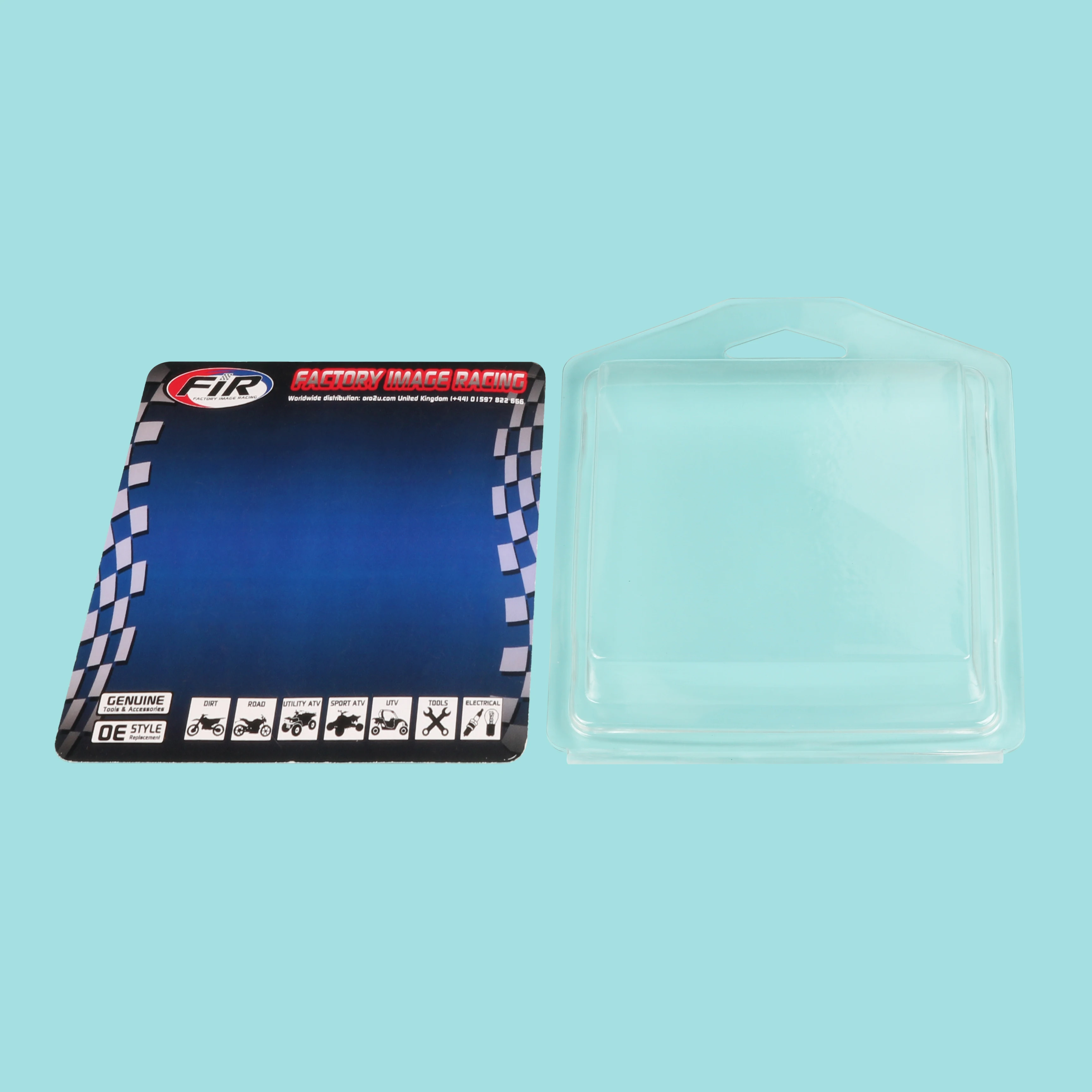 Custom PET/PVC Clamshell Packaging Blister Tray Packaging for Consumer Electronic Products Packaging
