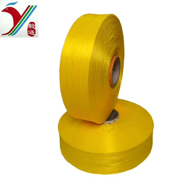 Color intensity customization Pakistan Japan korea 450D FDY Hollow PP virgin polypropylene pp yarn