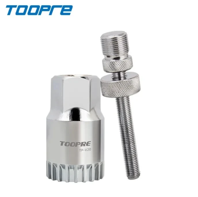 Toopre Fiets Trapas Remover 20 Tanden Vierkante Gat Spline Repaiatie гаечный ключ для горного шоссейного велосипеда