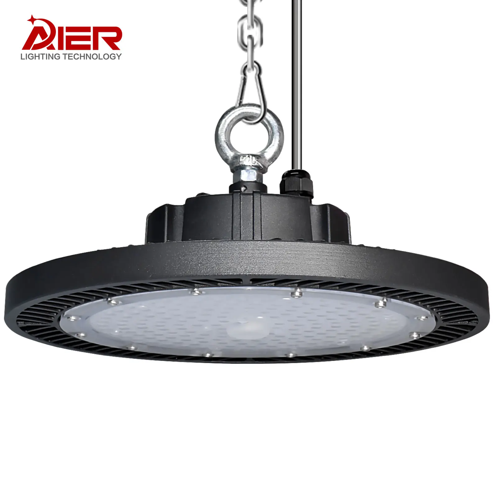 Промышленное промышленное освещение 100 Вт 150 200 IP65 круглый UFO светодиодный светильник высокого отсека для складской