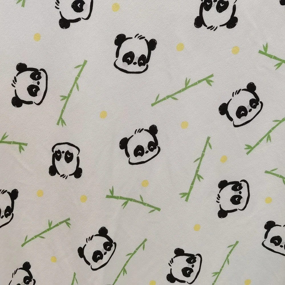 Fast Delivery Bamboo Span Jersey Digital Print Fabric For Baby Clothes