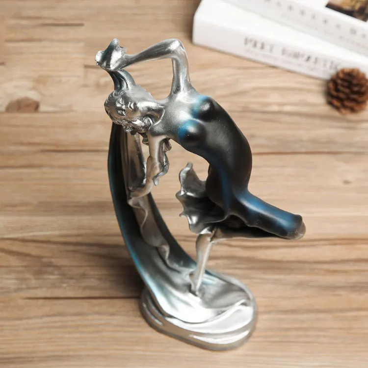 European-style beauties resin crafts home decorations living room wedding gifts dancing girls ornaments
