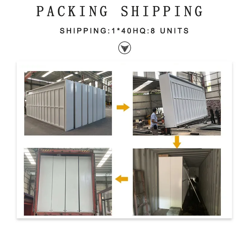 20ft 3 bedroom tiny homes ready foldable house mobile container house prefab modular casa prefabricada portable house