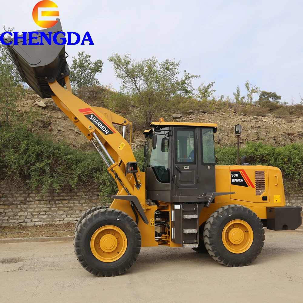 China New Used 3 4 5 6 Tons Mini  Wheel Loaders Front Tractor Loader For Sale