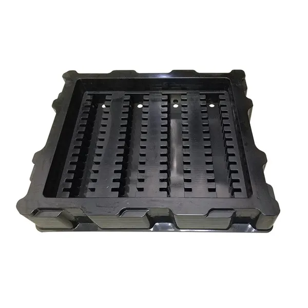OEM завод черный толстый ABS вакуумный формованный пластиковый большой лоток