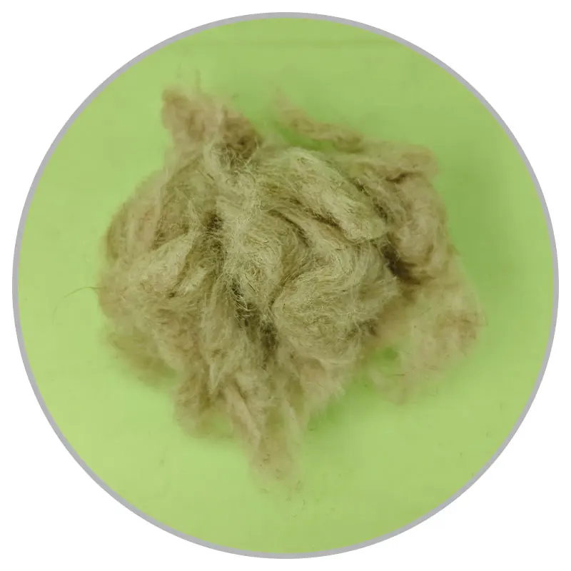 Natural pure 100% Hemp Fiber for Spinning Blending hemp raw fiber