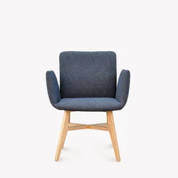 New design of solid wood Wai chair indoor home furniture living room negotiation Italian style living room solid wood dining cha