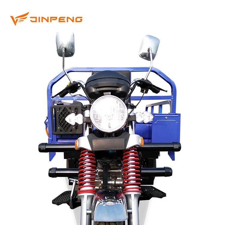  JINPENG сильный Мощный 200cc три колеса моторизованный трехколесный велосипед Грузовой дизельный
