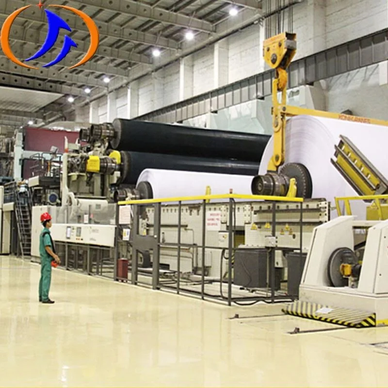 YDF wood bagasse bamboo banana waste paper recycling pulp A4 paper mill machinery