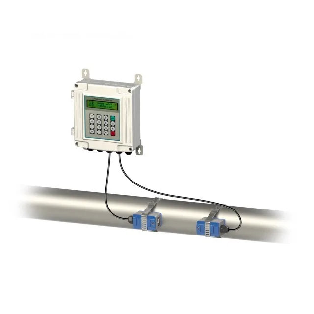 Taijia clamp type wall-mounted ultrasonic oil flow meter china ultrasonic flowmeter