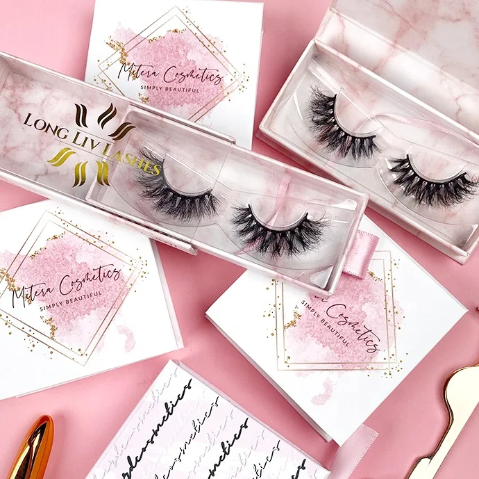 Luxury fluffy eye lashes 4d 100% silk mink magnetic eyelashes private label custom lahes packaging box vendor