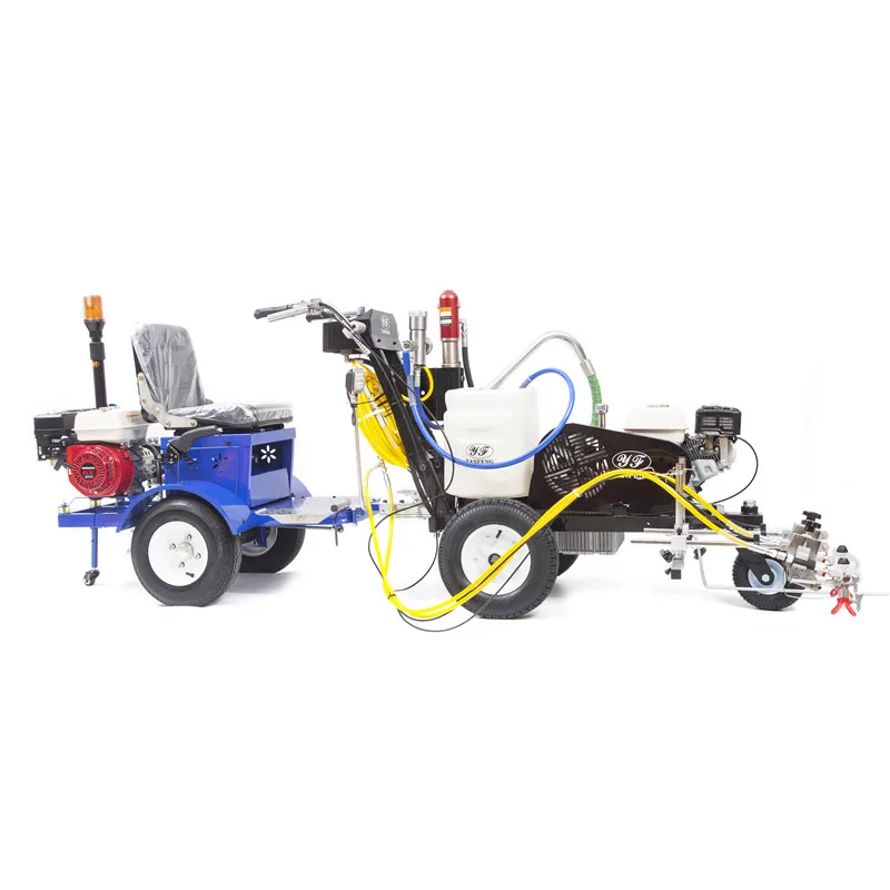 PT200HS Hydraulic Airports Airless Line Stripers Cold Paint Road marking machine