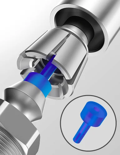 17000 PSI Grease Tool Coupler Double Handle Grease Tool Coupler Heavy Duty Quick Release Grease Gun