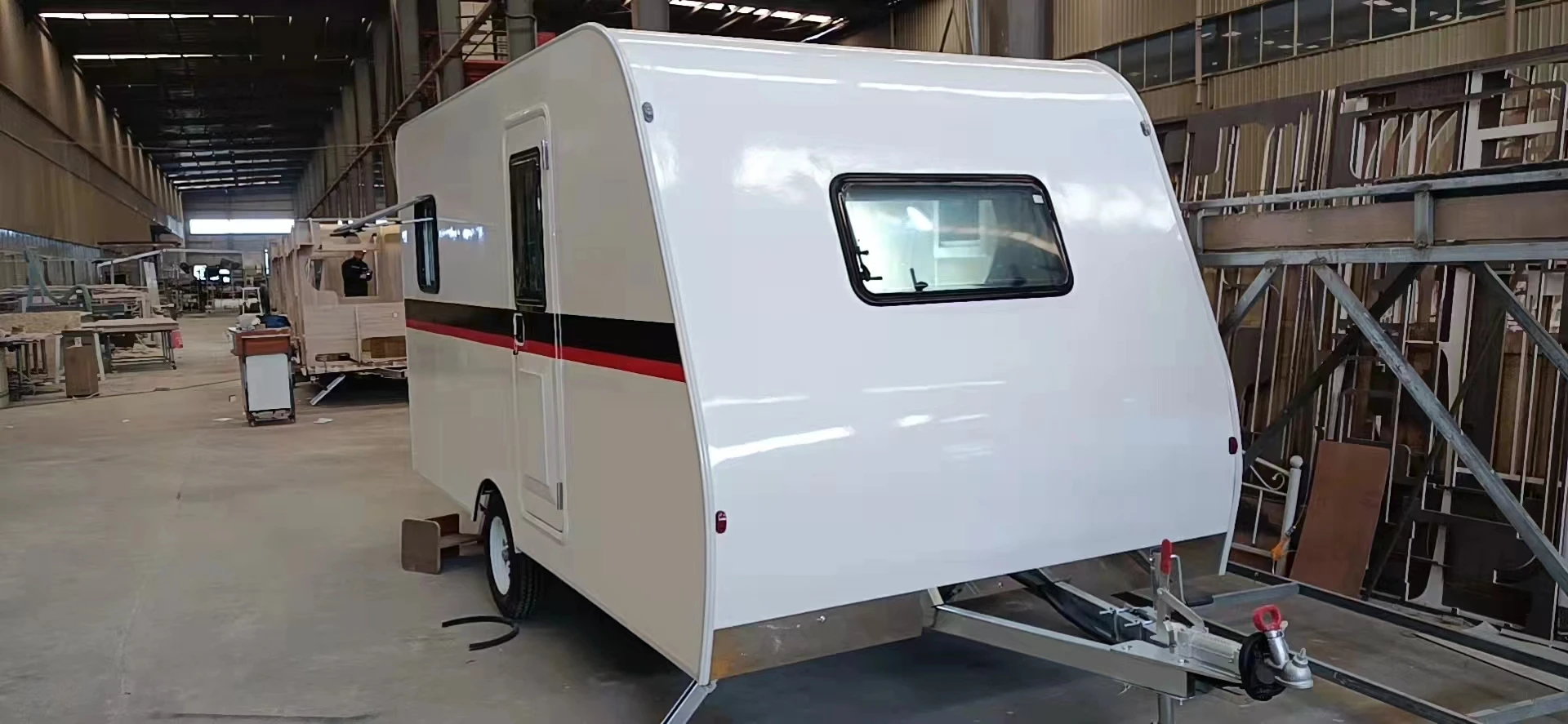 Professional 4x4 Travel Trailer Galvanized Sheet/Profile Structure Motorhome Touring Caravans Camping RV