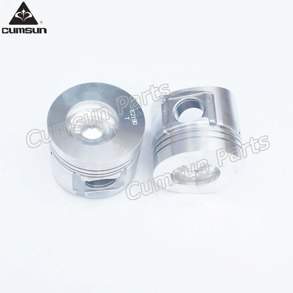 B3.3 excavator diesel engine piston E2190 C6205-31-2190 for cummins komatsu brand